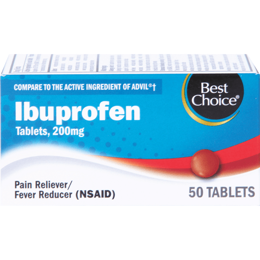 slide 1 of 1, Best Choice Ibuprofen, 50 ct