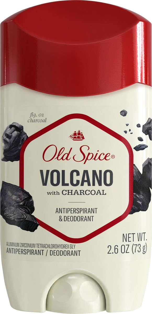 slide 2 of 3, Old Spice Men's Antiperspirant & Deodorant Volcano with Charcoal, 2.6 oz, 2.6 oz