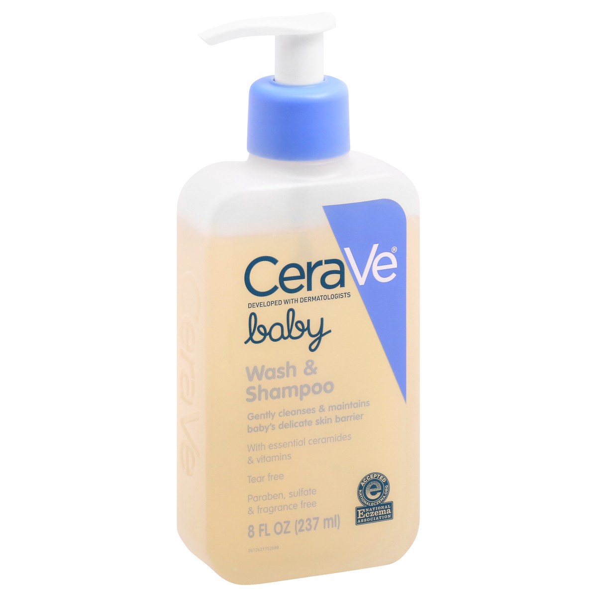 slide 2 of 9, CeraVe Baby Wash & Shampoo 8 oz, 8 oz