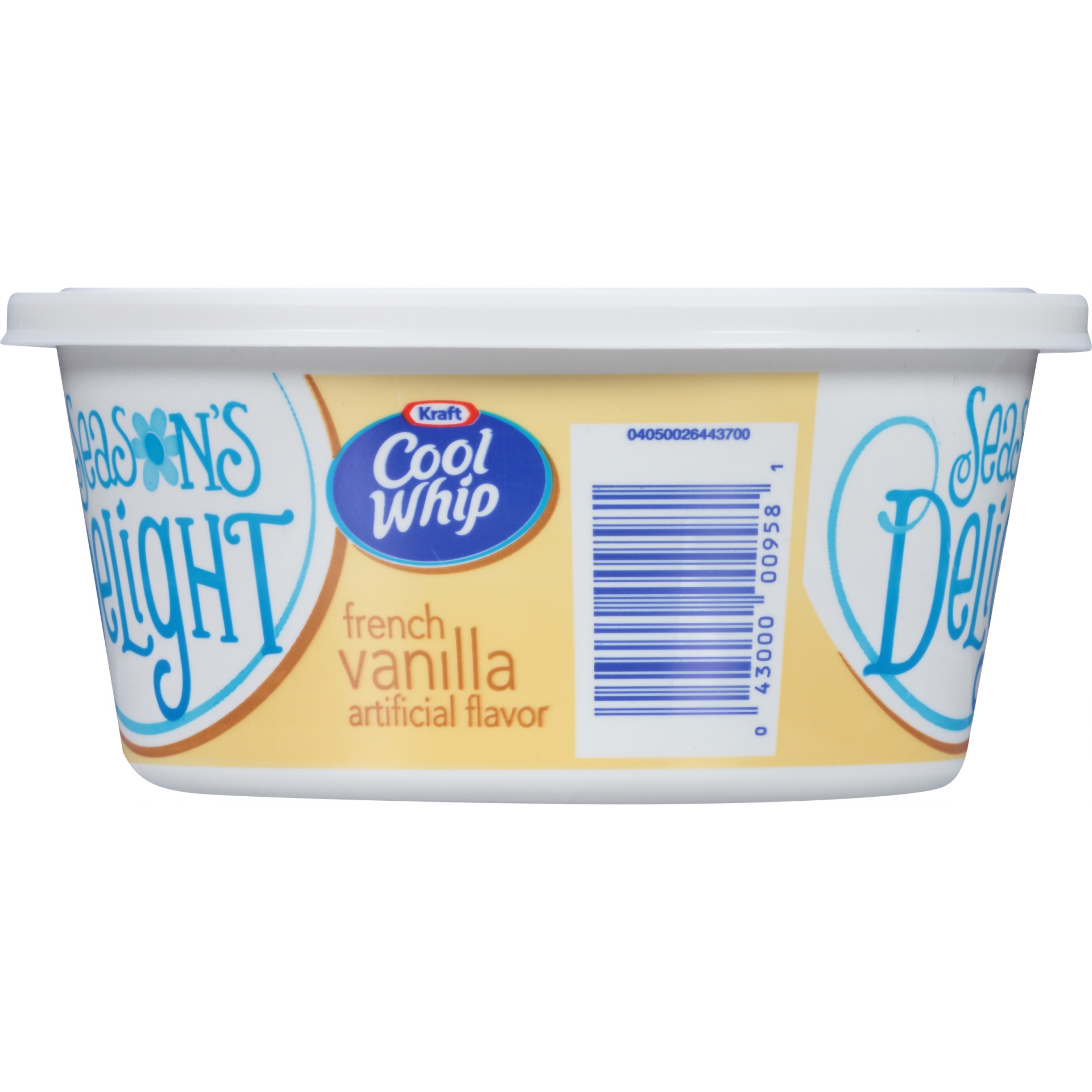 Kraft Cool Whip Season's Delight French Vanilla Whipped Topping 8 oz