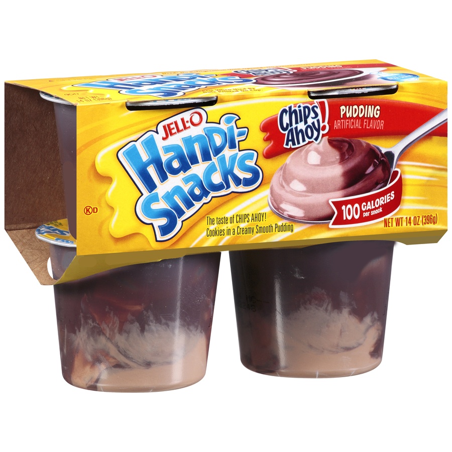 slide 2 of 3, Jell-O Handi-Snacks Chips Ahoy! Pudding, 4 ct; 14 oz