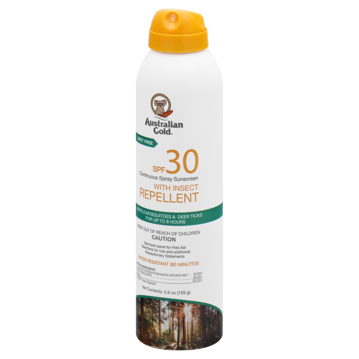 slide 2 of 9, Australian Gold Ag Spf 30 Insect Repellent, 6 fl oz