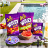 slide 6 of 16, Takis Fuego Waves 8 oz Sharing Size Bag, Hot Chili Pepper & Lime Flavored Extreme Spicy Wavy Potato Chips, 8 oz