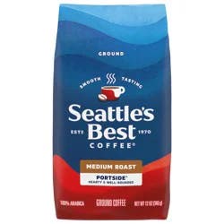 Seattle's Best Coffee Medium Roast Ground 100% Arabica Portside Coffee 12 oz