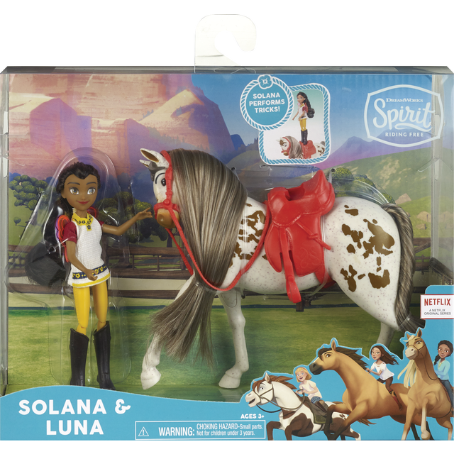 slide 1 of 1, JUST PLAY Spirit Collector Doll &Amp; Horse Asst, 1 ct