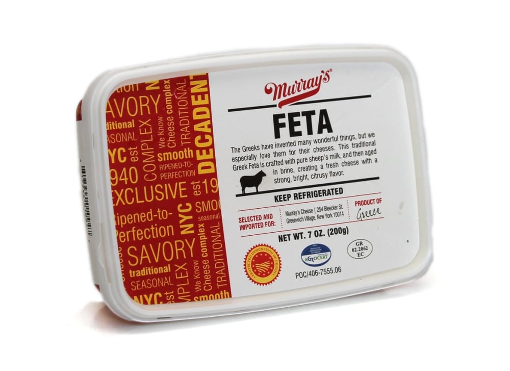 slide 1 of 1, Murray's Greek Feta Cheese, 7 oz