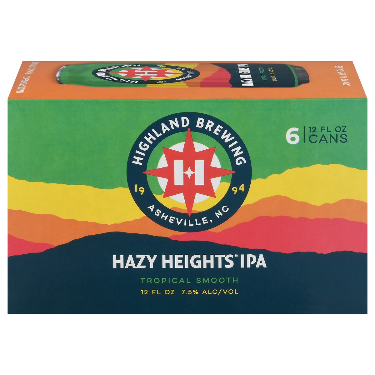 slide 1 of 9, Highland Brewing Company Mandarina IPA Cans, 6 ct; 12 oz