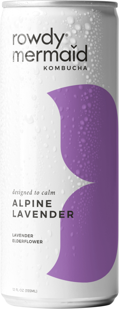 slide 4 of 4, Rowdy Mermaid Kombucha-Lavender - 12 fl oz, 12 fl oz