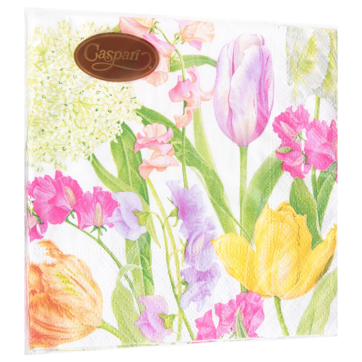 slide 9 of 12, Caspari Spring Flower Show Napkins 20 ea, 