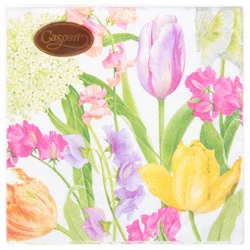Caspari Spring Flower Show Napkins 20 ea