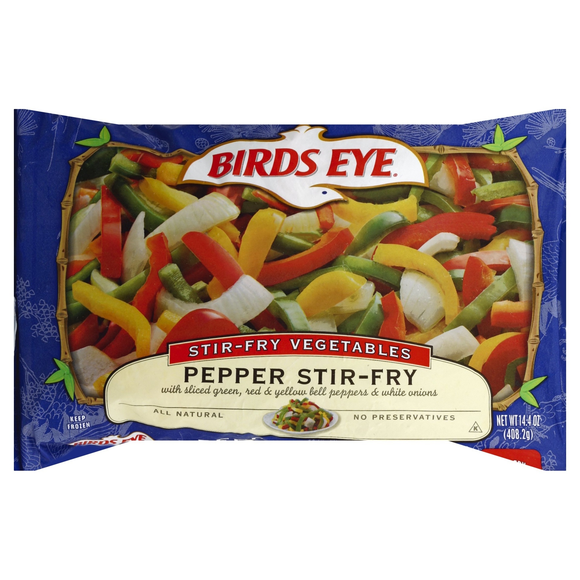 slide 1 of 3, Birds Eye Frozen Pepper Stir Fry Vegetables, 14.4 oz