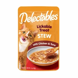 Delectables Stew Lickable Treats with Chicken & Tuna 1.4 oz
