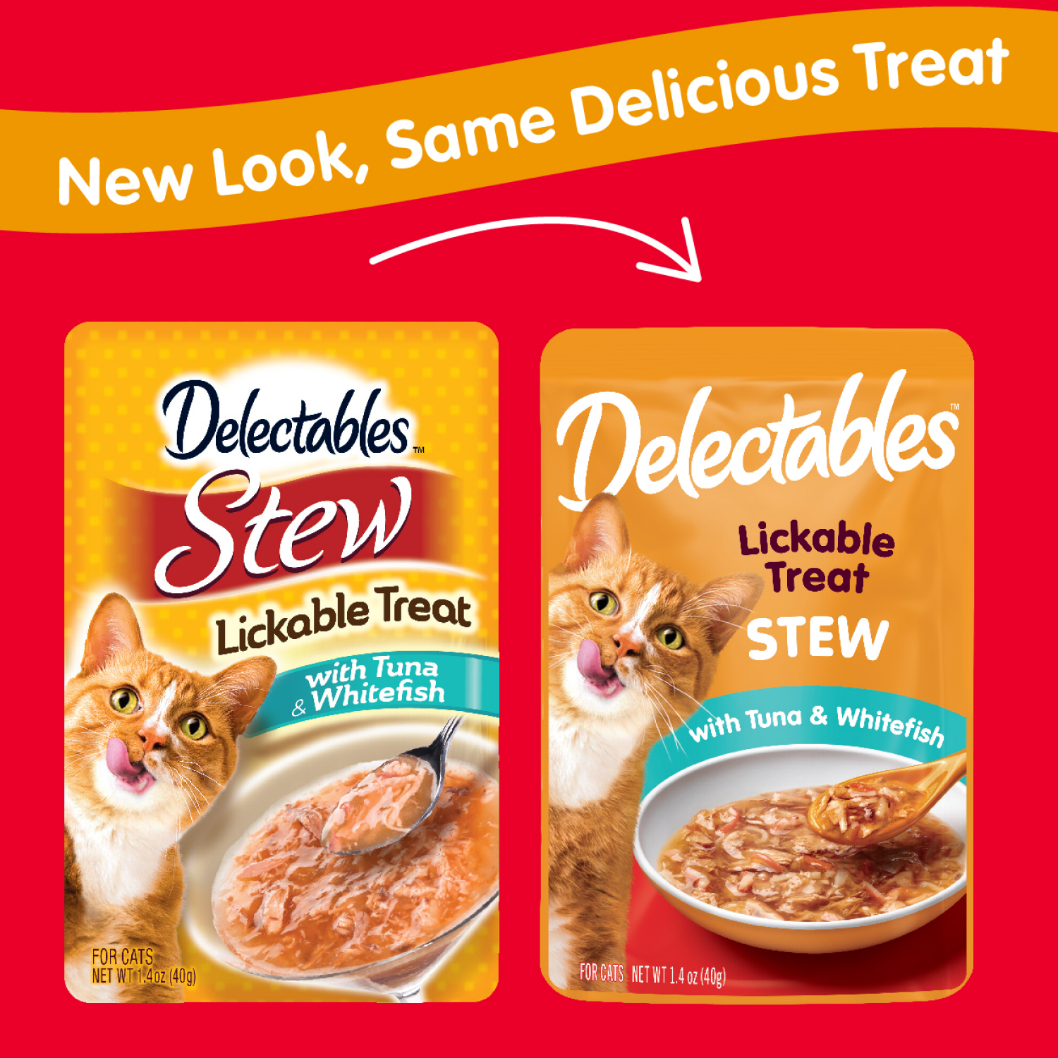 slide 2 of 2, Delectables Stew With Tuna & Whitefish Lickable Treat 1.4 oz, 1.4 oz