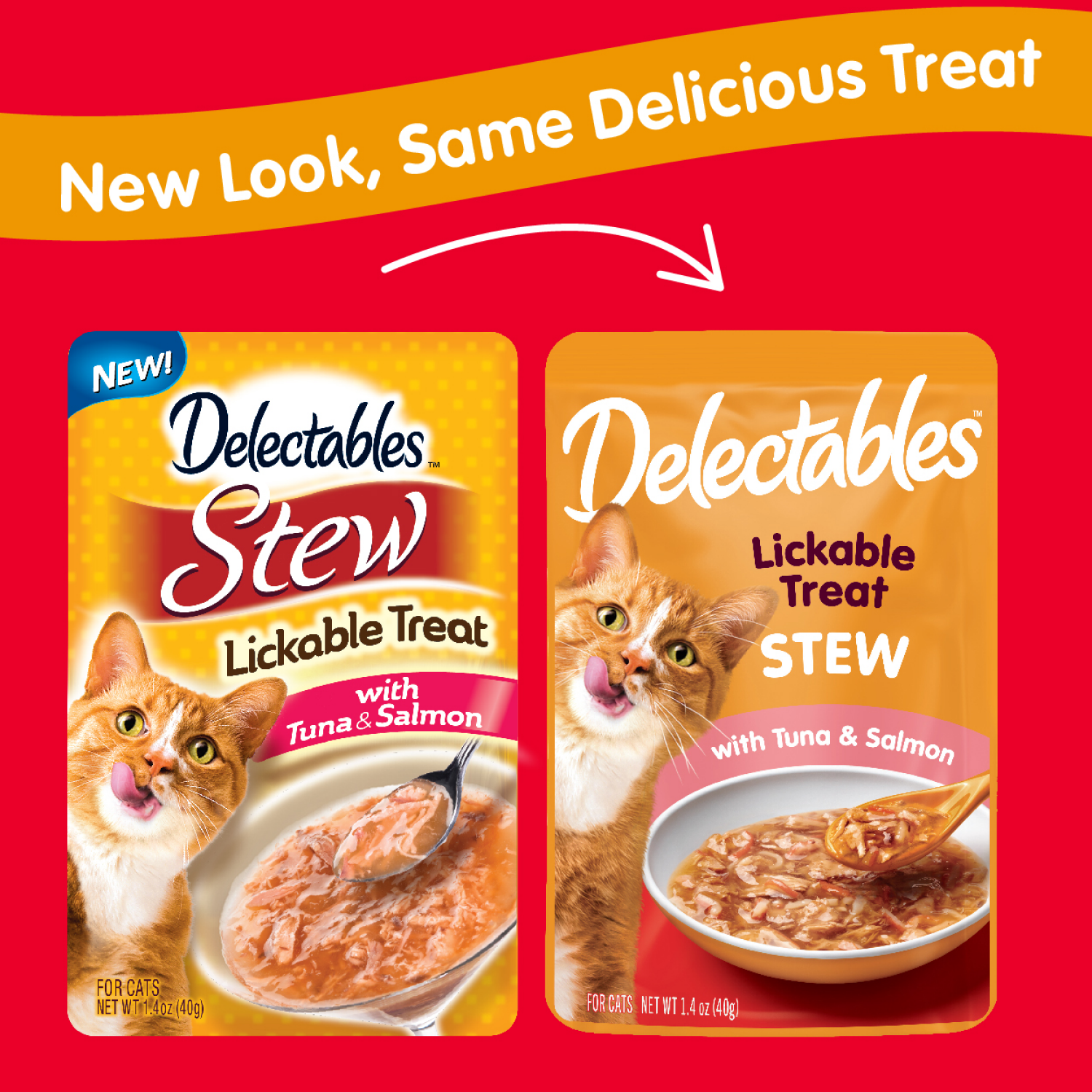 slide 2 of 2, Delectables Stew Lickable Treat with Tuna & Salmon 1.4 oz, 1.4 oz