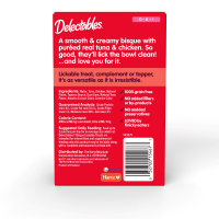 slide 4 of 9, Delectables Hartz Delectables Bisque Tuna & Chicken Lickable Cat Treats Variety Pack, 5ct, 5 ct