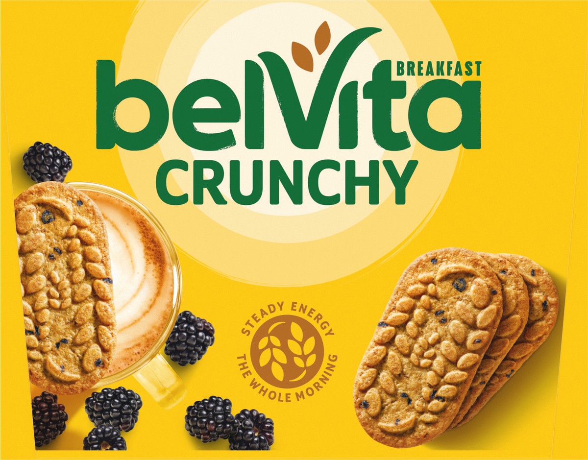 slide 6 of 9, belVita Blueberry Breakfast Biscuits, Value Pack, 12 Packs (4 Biscuits Per Pack), 21.12 oz