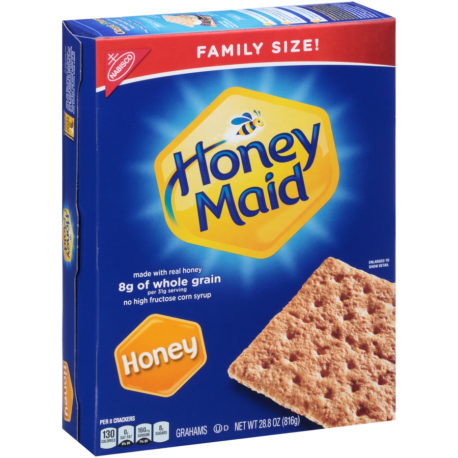 slide 2 of 8, Honey Maid Grahams 28.8 oz, 28.8 oz