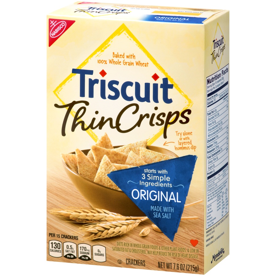 slide 3 of 8, Triscuit Crackers 7.6 oz, 7.6 oz