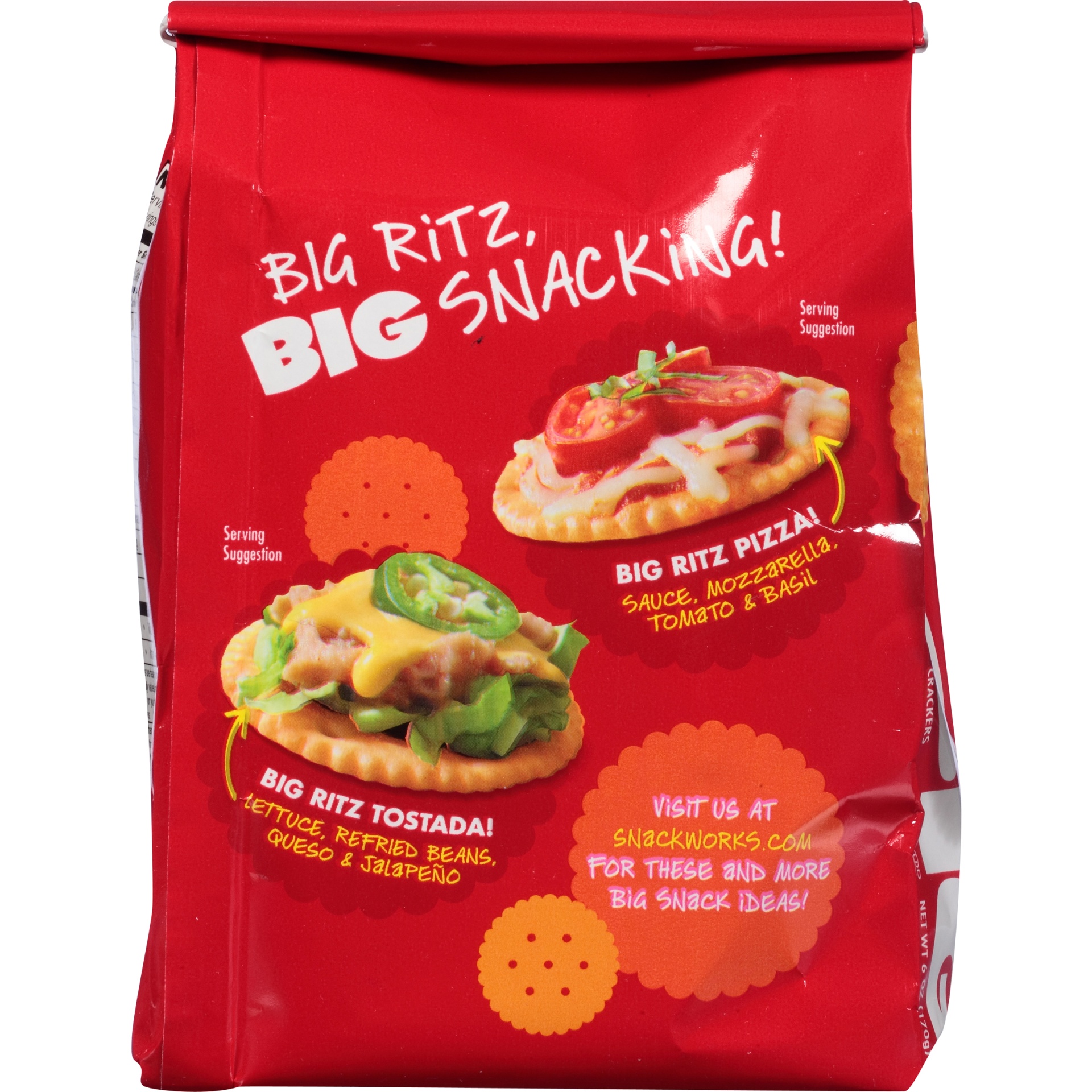 slide 6 of 8, Ritz Big Crackers Limited Edition, 6 oz