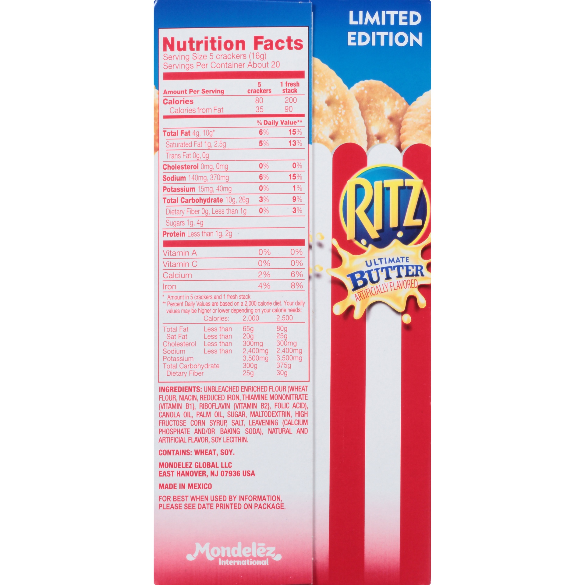 slide 5 of 8, Ritz Freshstack Ultimate Butter Crackers, 11.8 oz