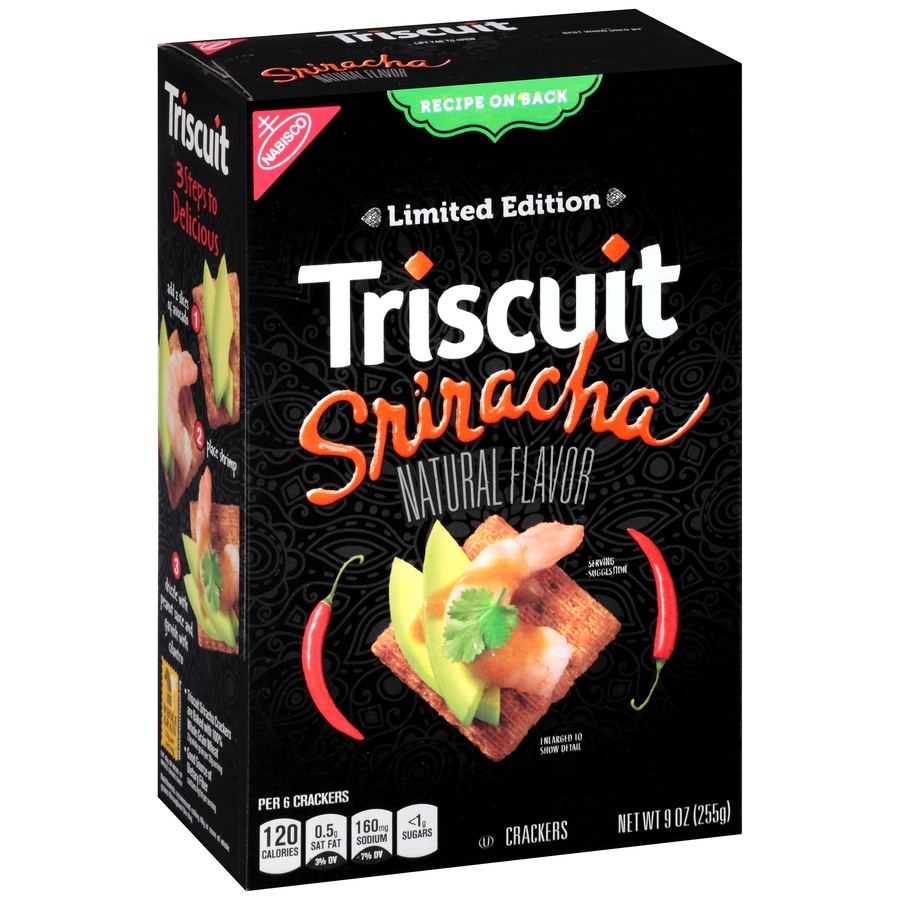 slide 2 of 8, Triscuit Crackers 9 oz, 9 oz