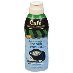 Cafe Complements Zero Sugar French Vanilla Coffee Creamer 32 oz