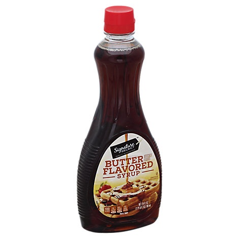 slide 1 of 1, Signature Select Syrup Flavored Butter, 24 fl oz