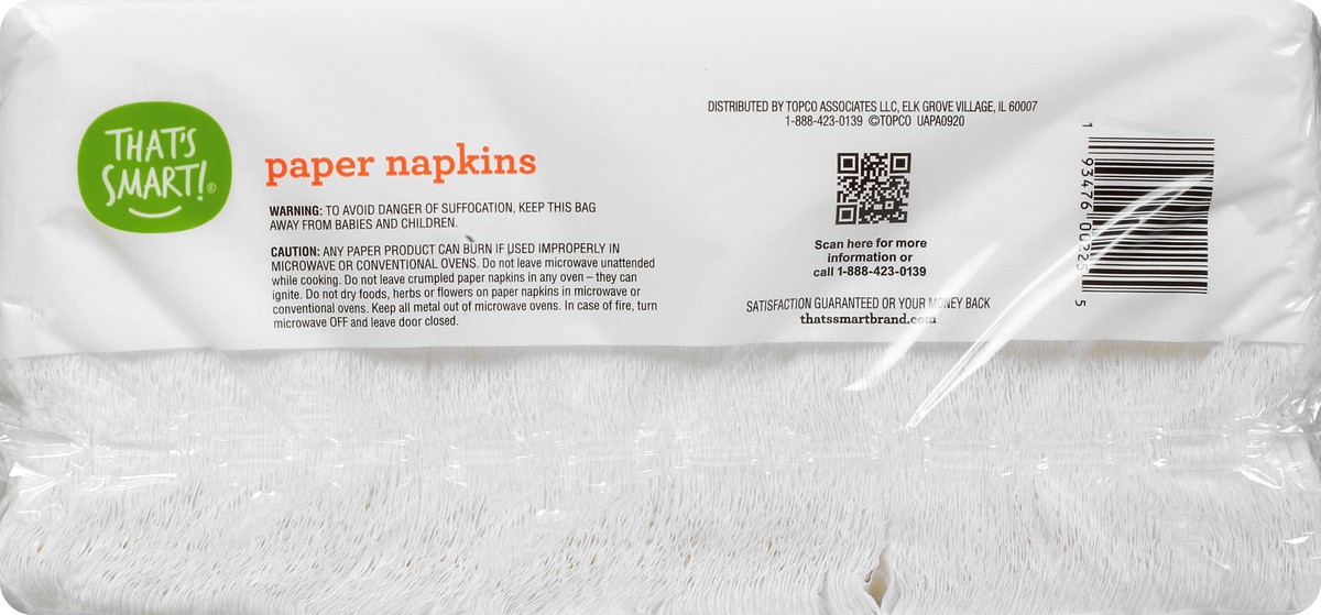 slide 3 of 13, That's Smart! 1-Ply Paper Napkins 150 ea, 150 ct