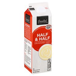 slide 1 of 1, Ee Half & Half Regular, 32 oz