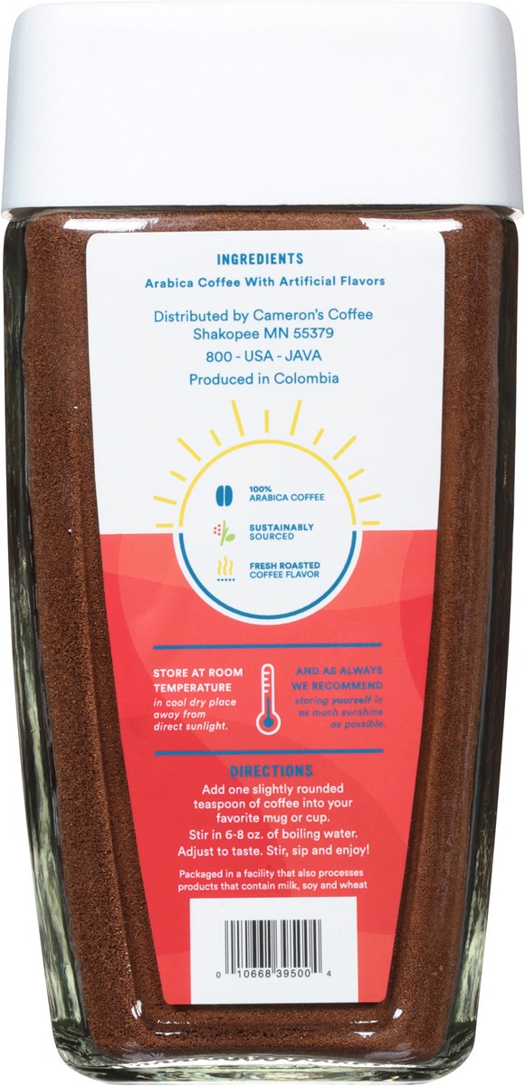 slide 5 of 9, Cameron's Coffee Instant Coffee Jar, Vanilla Hazelnut, 7oz, 7 oz