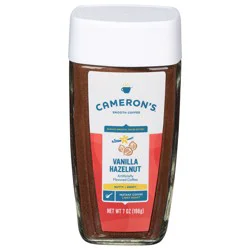 Cameron's Light Roast Instant Vanilla Hazelnut Coffee 7 oz