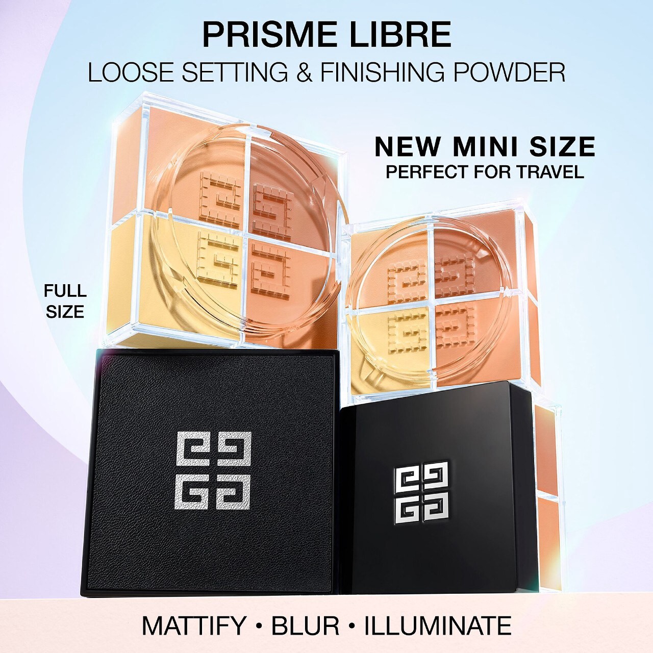 slide 7 of 9, Givenchy Prisme Libre Loose Setting and Finishing Powder 5 Popeline Mimosa, 0.42 oz/ 14.50 ml