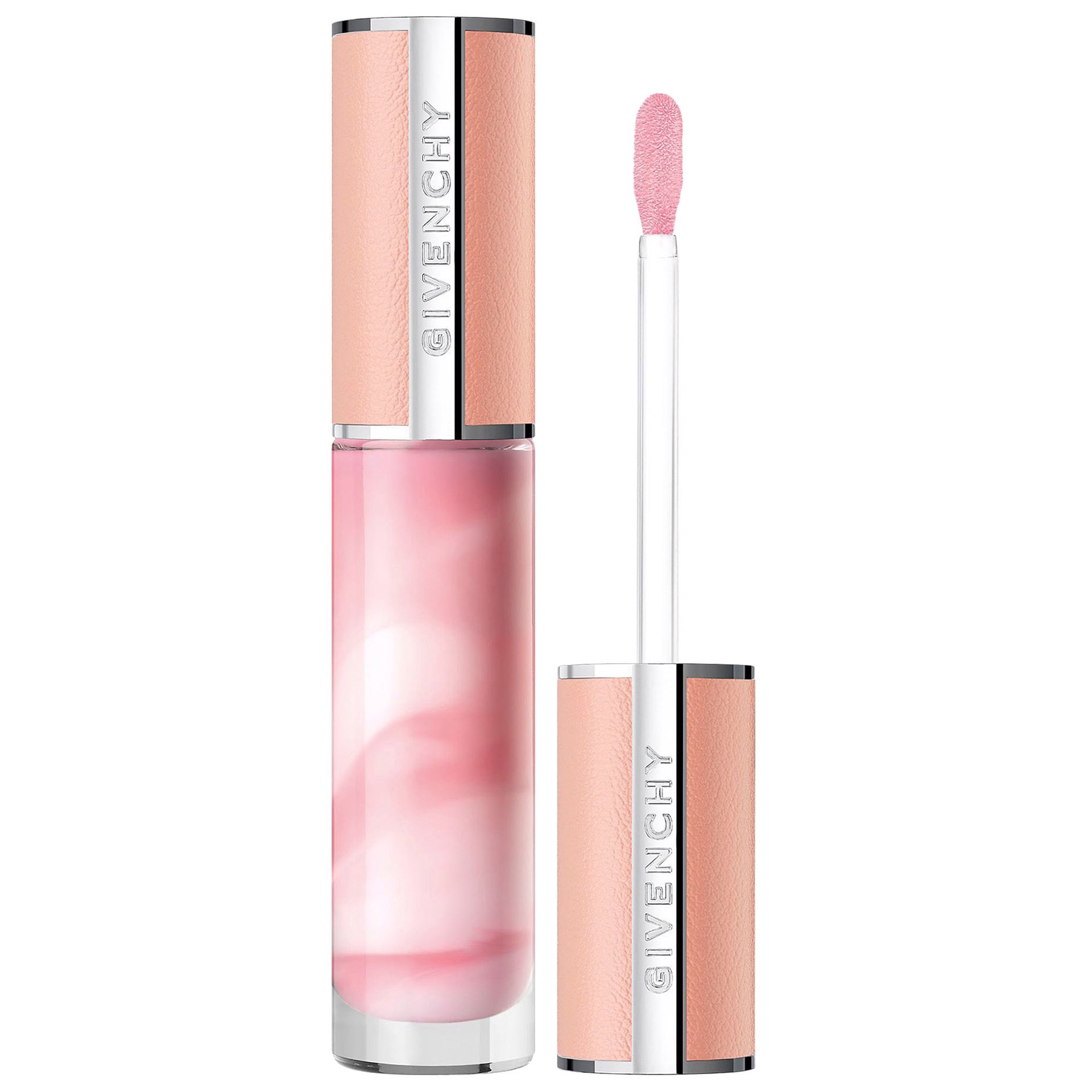 slide 1 of 7, Givenchy Rose Perfecto Hydrating Tinted Lip Balm & Gloss 001 Pink Irresistible, .2 oz / ml