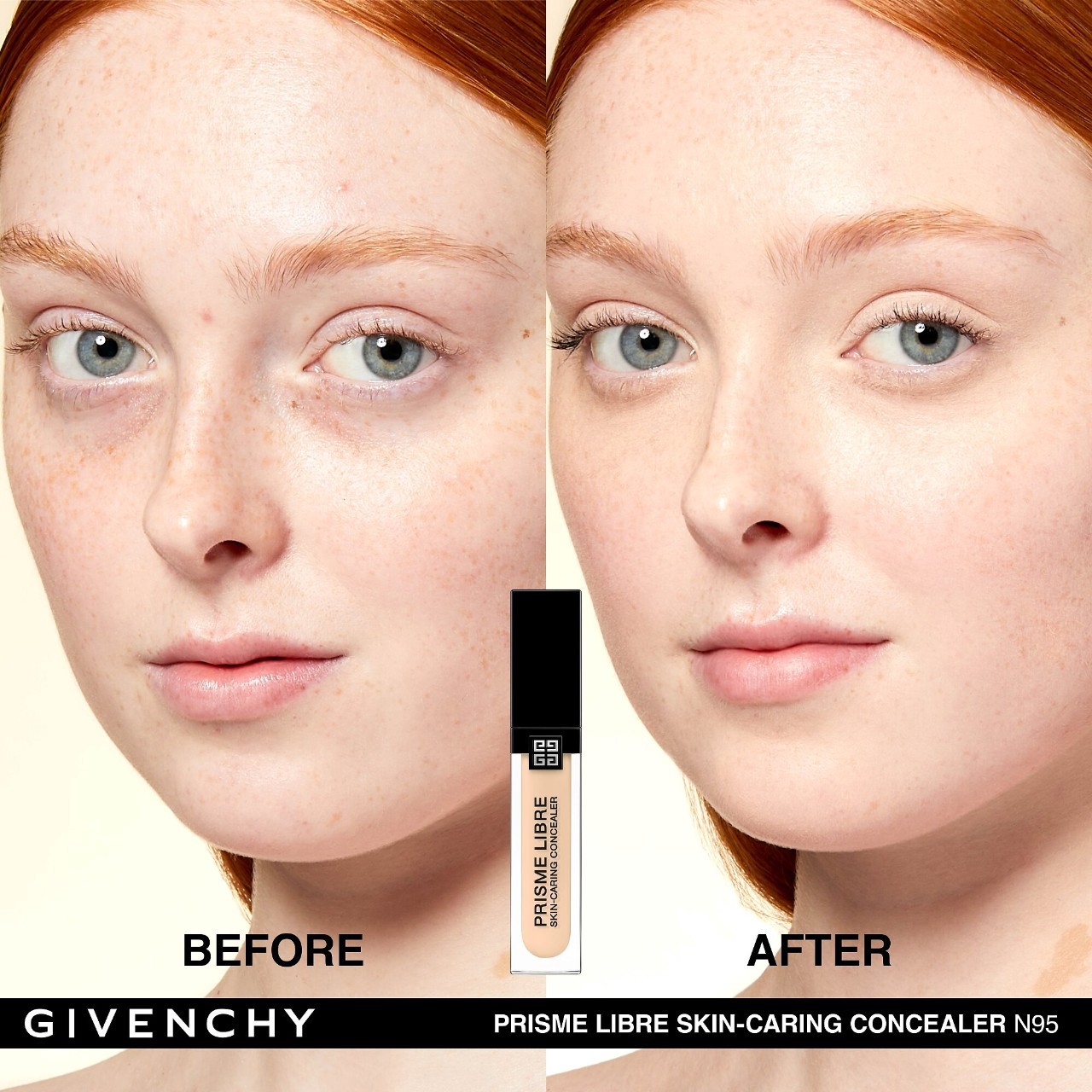 slide 3 of 7, Givenchy Prisme Libre Skin-Caring 24H Hydrating + Radiant + Correcting Creamy Concealer N95, 0.37 oz
