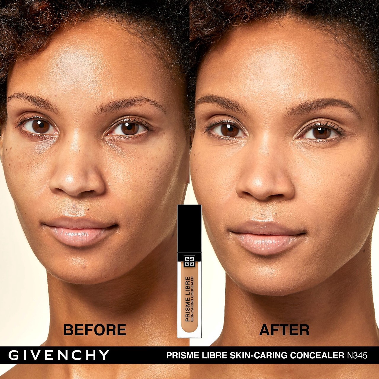 slide 4 of 8, Givenchy Prisme Libre Skin-Caring 24H Hydrating + Radiant + Correcting Creamy Concealer N345, 0.37 oz
