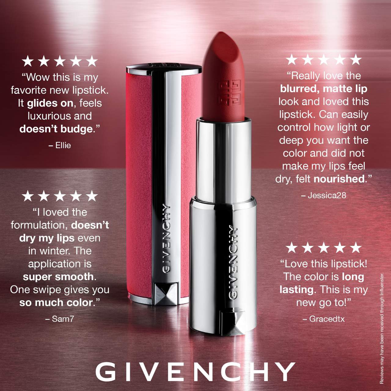 slide 5 of 6, Givenchy Le Rouge Sheer Velvet Matte Lipstick 09 Beige Sable, 1 ct
