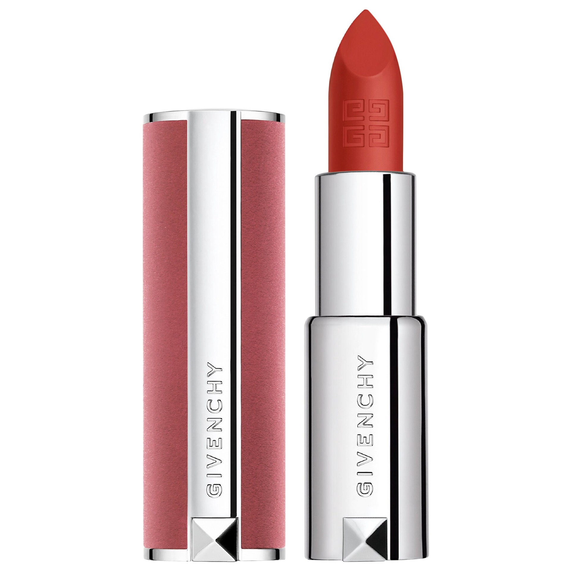 slide 1 of 6, Givenchy Le Rouge Sheer Velvet Matte Lipstick 32 Rouge Brique, 0.12 oz/ 3.4 gram