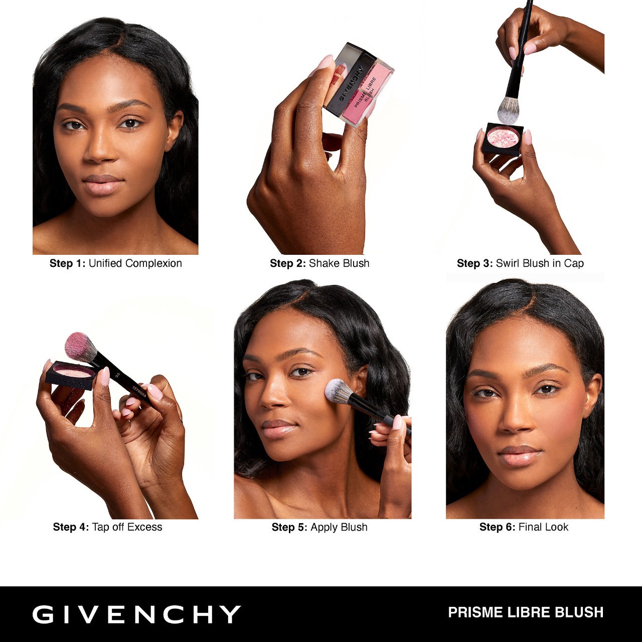 slide 5 of 6, Givenchy Prisme Libre Loose Powder Blush 12H Radiance 1 - Mousseline Lilas, 1 ct