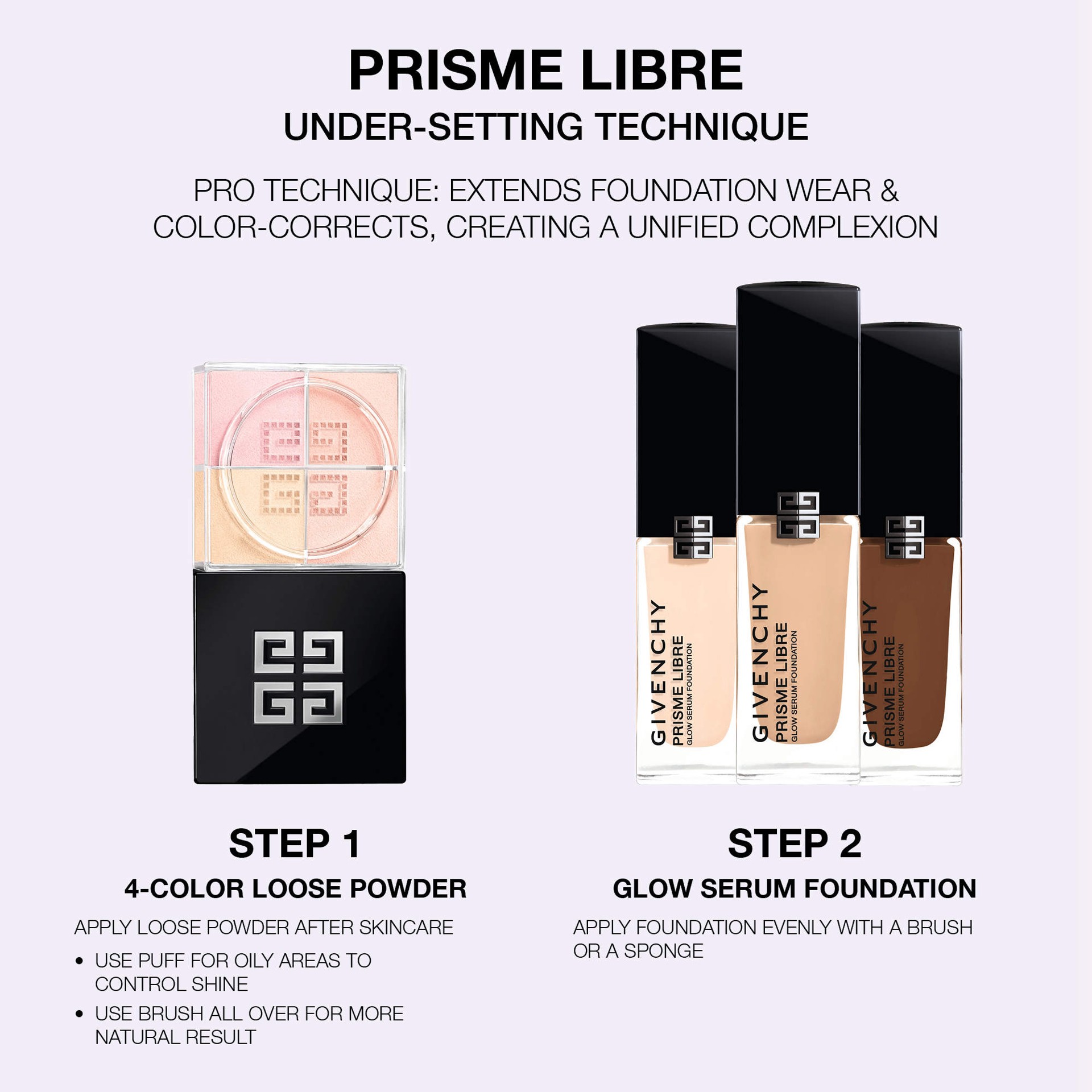 slide 9 of 9, Givenchy Prisme Libre Illuminating & Color Correcting Loose Powder 02 Satin Blanc, 0.4 oz / 10 gram