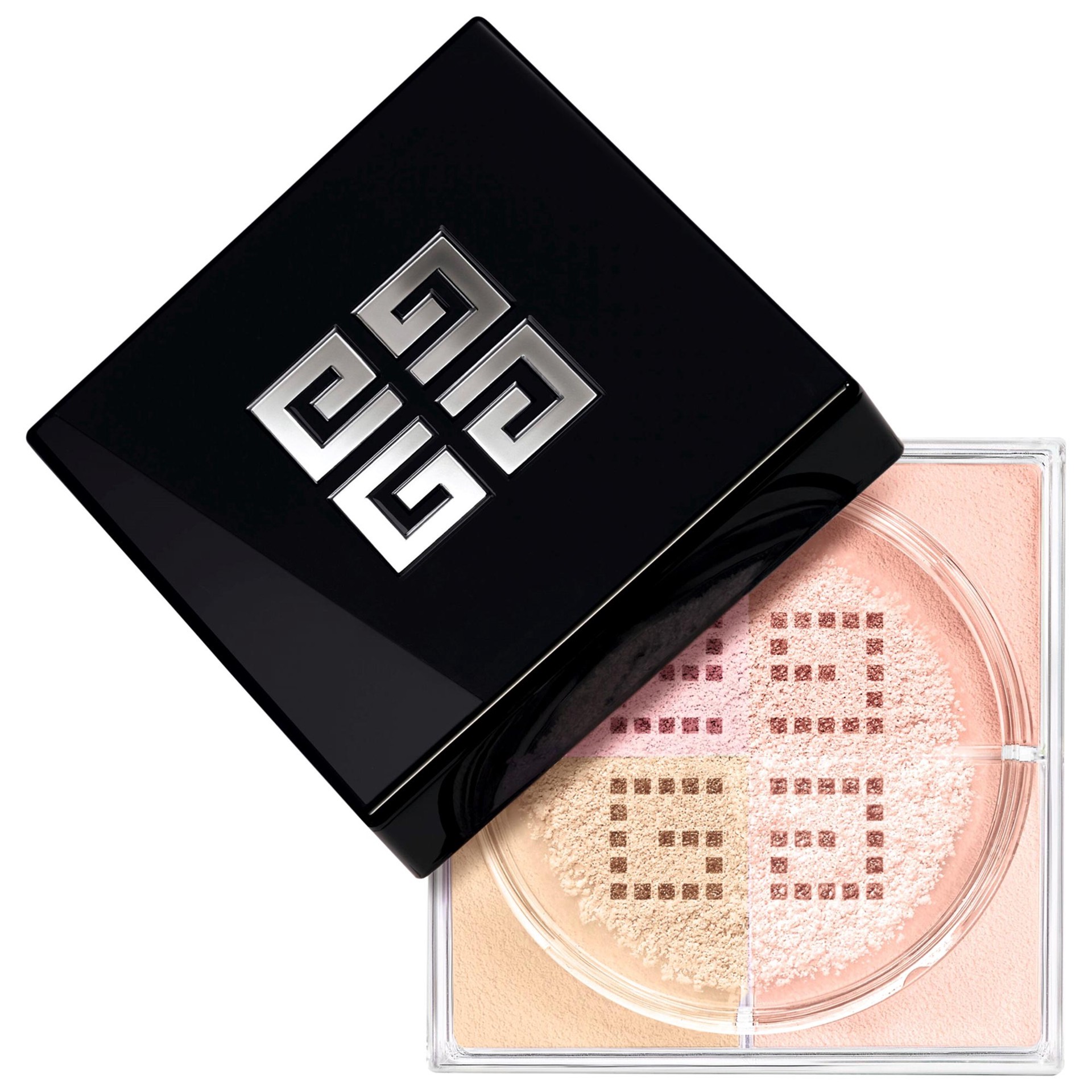 slide 1 of 9, Givenchy Prisme Libre Illuminating & Color Correcting Loose Powder 03 Voile Rose, 0.4 oz / 10 gram