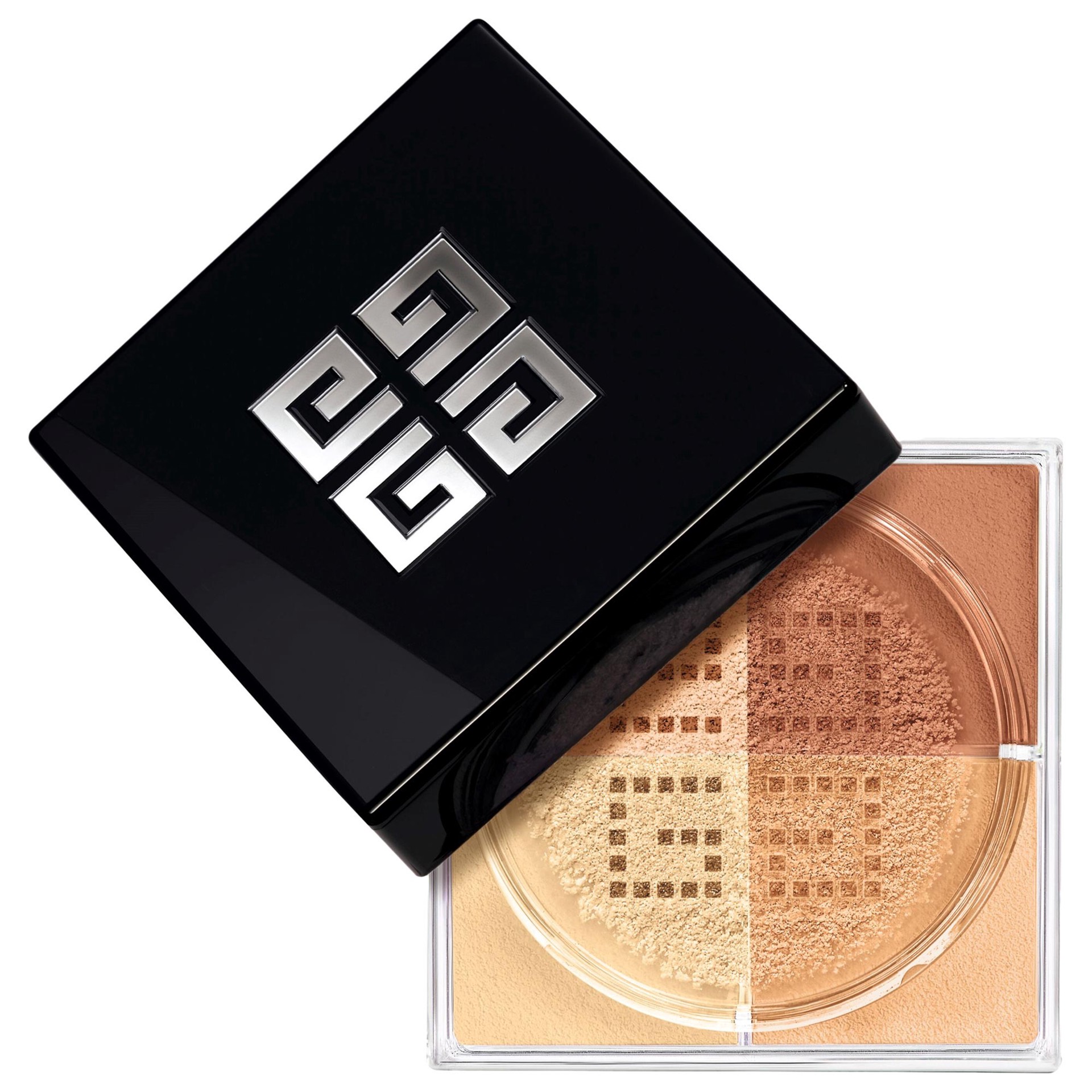 slide 1 of 9, Givenchy Prisme Libre Illuminating & Color Correcting Loose Powder 05 Popeline Mimosa, 0.4 oz / 10 gram