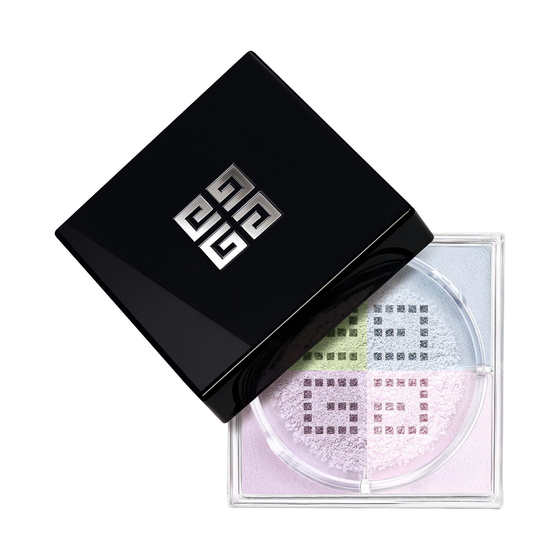 slide 1 of 8, Givenchy Mini Prisme Libre Illuminating & Color Correcting Loose Powder 01 Mousseline Pastel, 0.14 oz / 4 gram