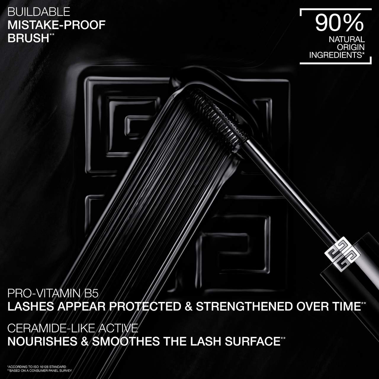 slide 5 of 8, Givenchy L'Interdit Volumizing & Lengthening Mascara Ultra Black, .28 oz / 8 gram