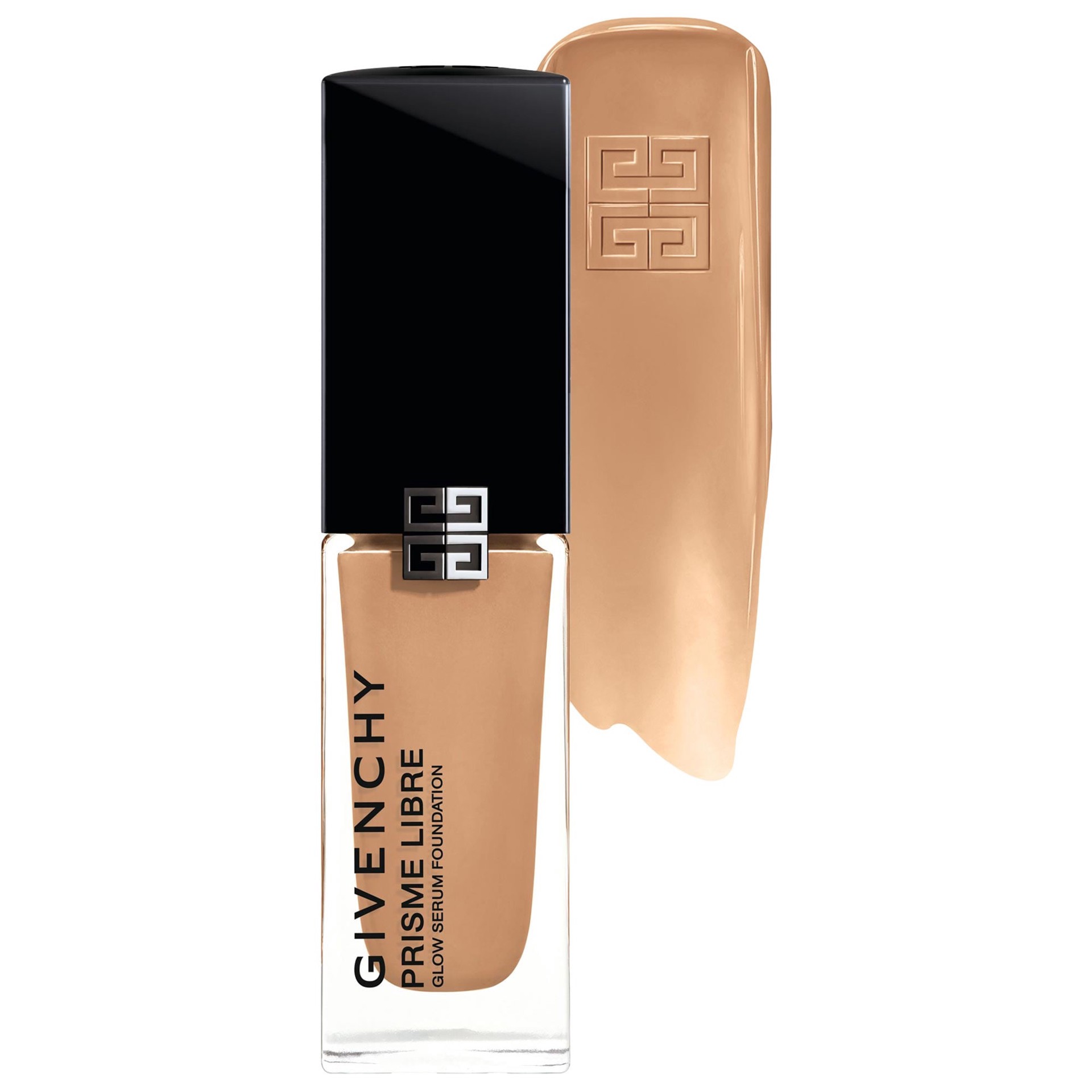 slide 1 of 10, Givenchy Prisme Libre Glow Serum Blurring Foundation with Natural Finish 4.5N, 1 oz / 30 ml