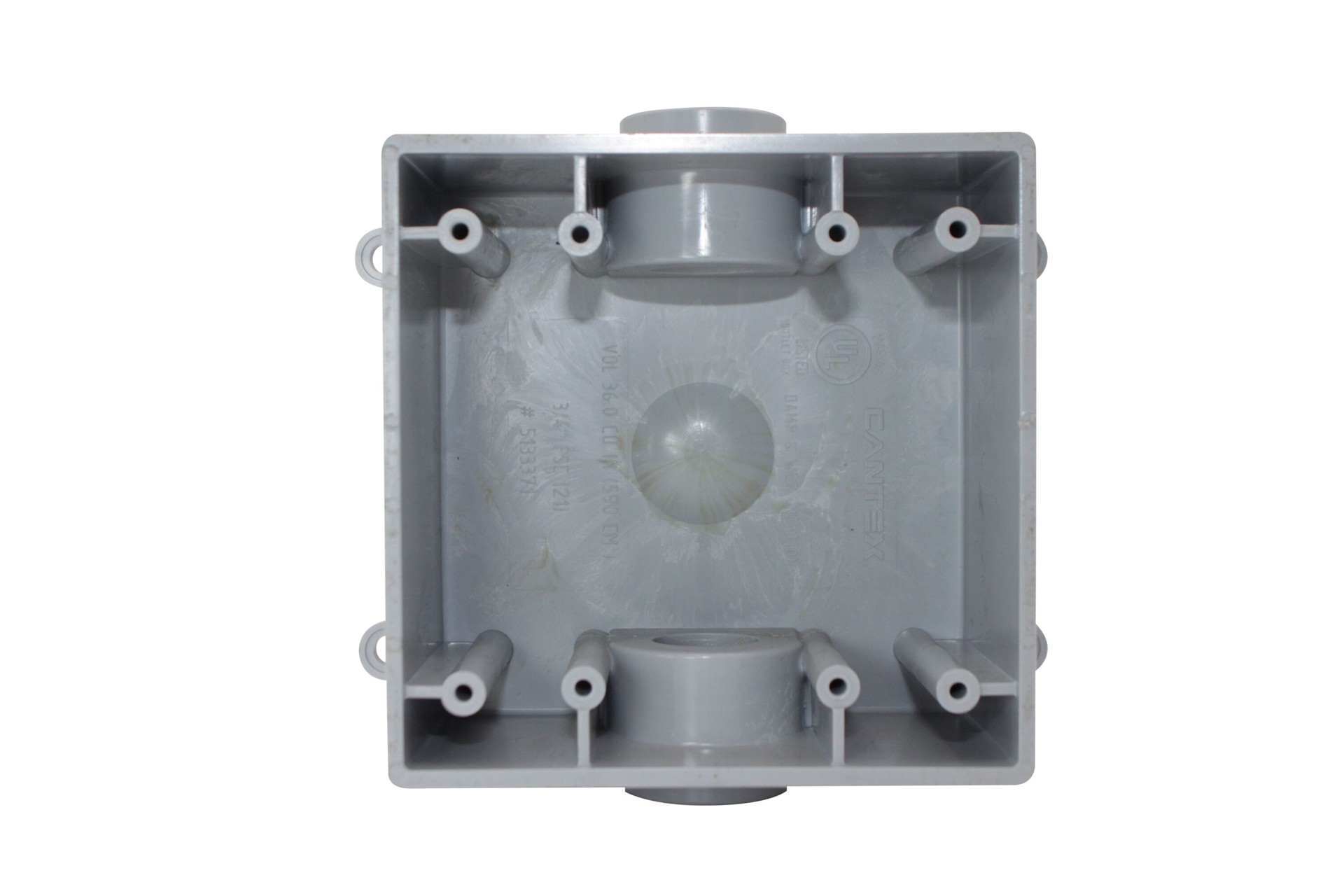 slide 3 of 5, CANTEX 1-in Schedule 40, Schedule 80 Plastic Combination Connector Conduit Fittings, 1 ct