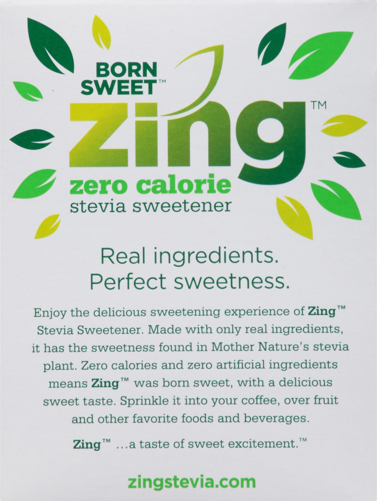 slide 3 of 8, Zing Zero Calories Stevia Sweetener, 40 ct