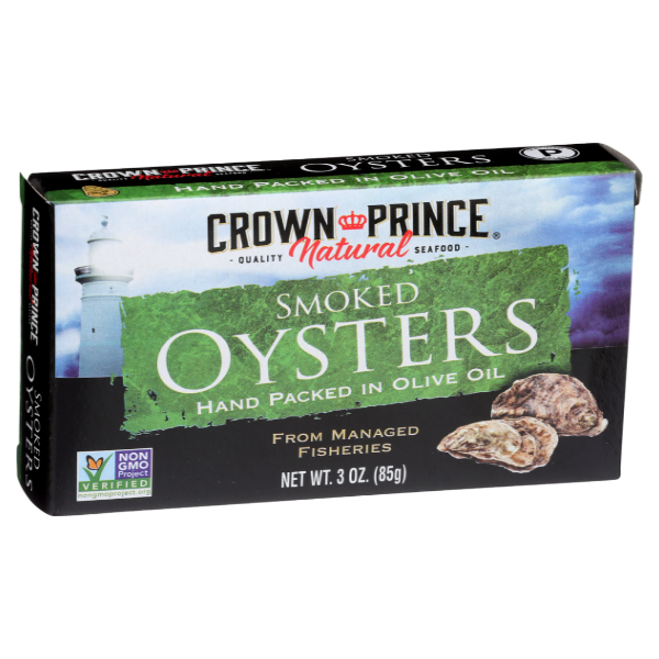 slide 1 of 1, Crown Prince Oyster Smoked Ooil, 3 oz