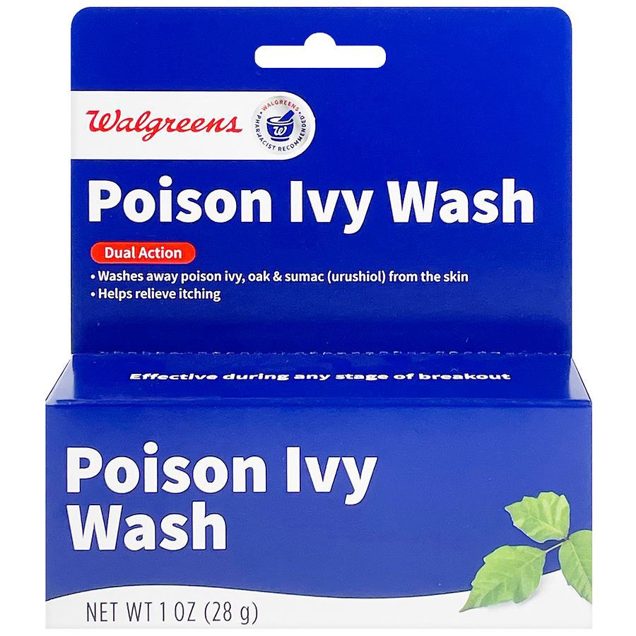 slide 1 of 5, Walgreens Dual Action Poison Ivy Wash, 1 oz