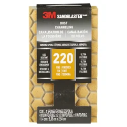 3M Sandblaster 220 Grit Sanding Sponge