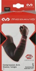 McDavid Small Black Single Compression Arm Sleeve, 1 ea